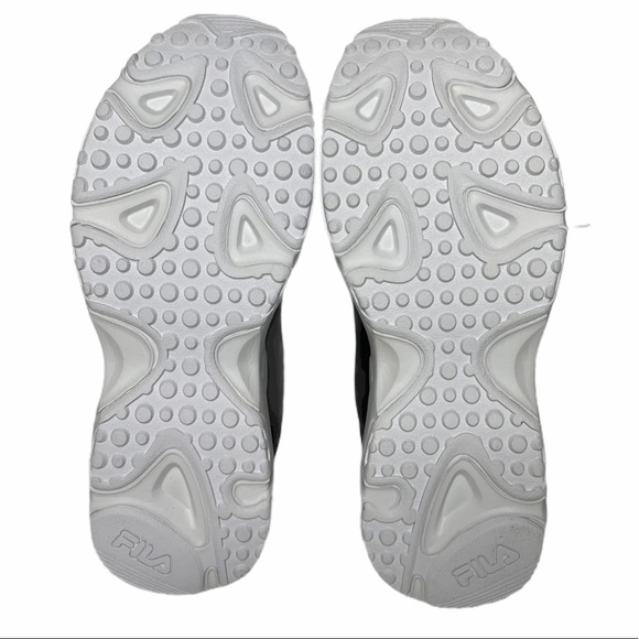 Fila Mens Ray Tracer Black/White Lifestyle Running - Picture 5 of 7